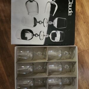 Claudia Crystal Wine Glass Set